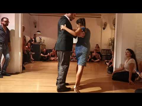  Burak Öncel  and  Melis Arabacıoğlu  are  dancing  to  the  tango  "  El Adios  "