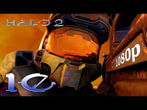 Halo 2 - 1080p HD Walkthrough Mission 10 - Gravemind