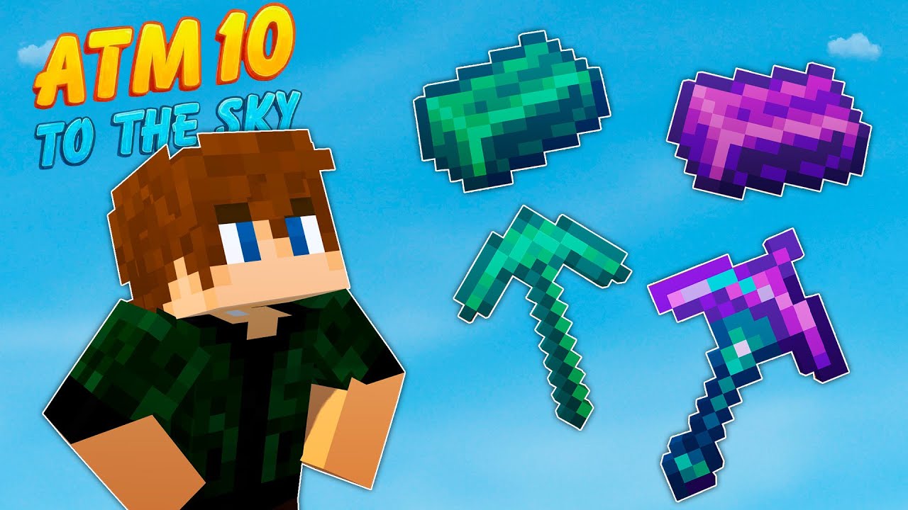 Conseguir VIBRANIUM e UNOBTANIUM muito FÁCIL!!! - Minecraft ATM 10 TTS E16 (1.21)