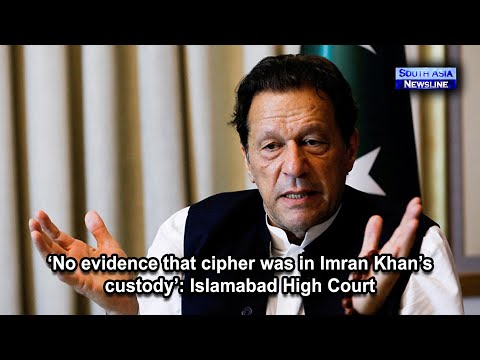 ‘No evidence that cipher was in Imran Khan’s custody’ Islamabad High Court