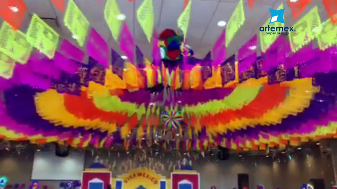 Ideas para decorar con papel picado