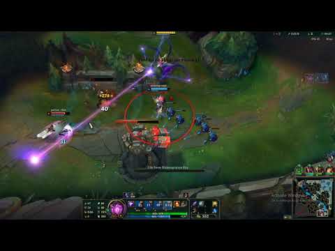 Vel'Koz Support vs Senna inting Varus