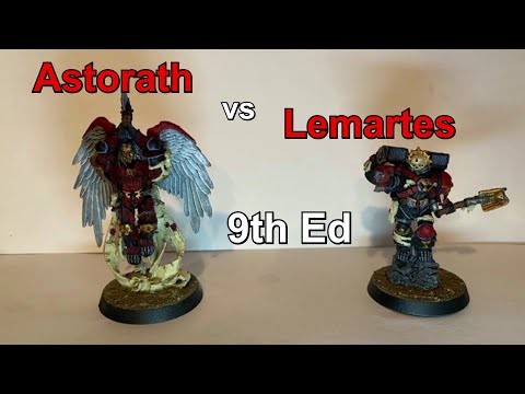Blood Angels Chaplain - Lemartes vs Astorath!