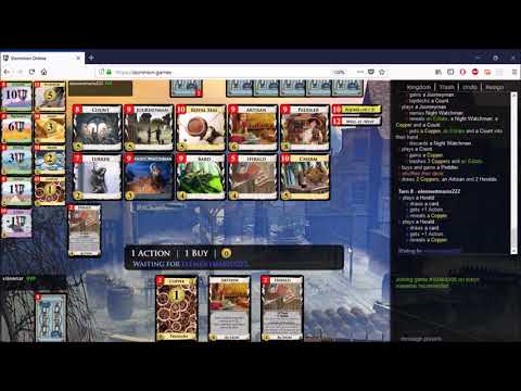 Dominion Online Championship 2018 vs elementmario222 - Game 1