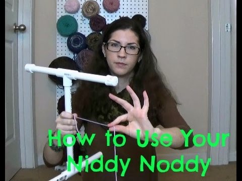 How to Use A Niddy Noddy - Outside, outside, outside