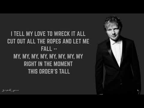 Ed Sheeran - Skinny Love (Lyrics)