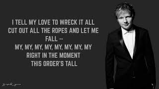 Ed Sheeran - Skinny Love (Lyrics)