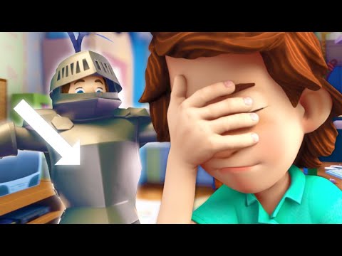 Tom Gets Trapped in a Suit of Armor! Hide and Seek Gone Wrong | The Fixies | Animation for Kids - Kingdom Kids Zone, Little Learners - The Fixies
