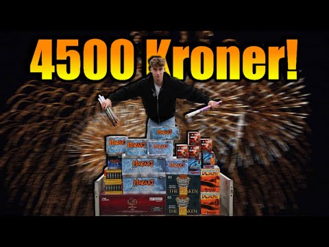 Fyrværkeri Inkøbstur 2025-2026 | 4.500 Kr!