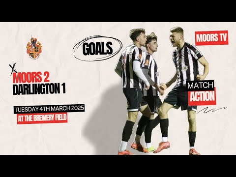 Goals | Spennymoor Town 2 Darlington 1 | Tuesday 4th March 2025