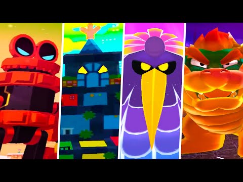 Mario & Luigi: Dream Team - All Giant X Battles (Battle Ring)