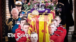 video: Queen funeral latest: Guests arrive at Westminster Abbey