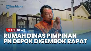 Sunyi Senyap! Menelusuri Rumah Dinas Pimpinan PN Depok Pasca OTT KPK, Ternyata Hanya Dihuni Ajudan