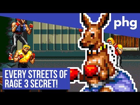 Streets Of Rage 3 Cheats and Hidden Characters BONANZA!