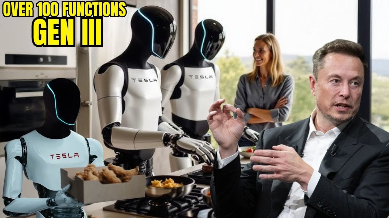 IT WILL SHOCK THE WORLD! Elon Musk Confirms Full Automation of Tesla Bot Gen 3 2025