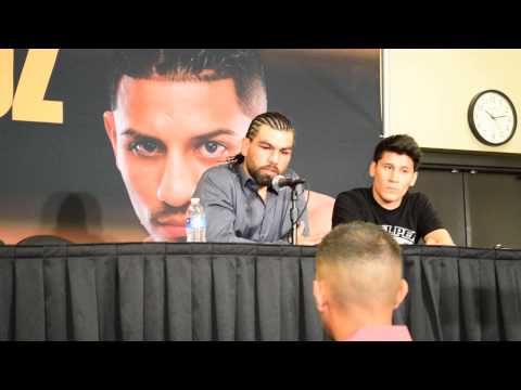 Perro Angulo talks about his victory on PBC on ESPN...Santa Cruz-Mares card