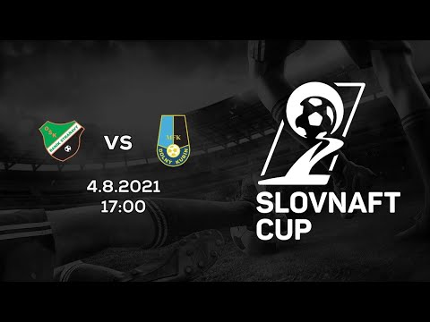 Slovnaft Cup 2021/2022 - 1.kolo: ŠK Baník Stráňavy - MFK Dolný Kubín