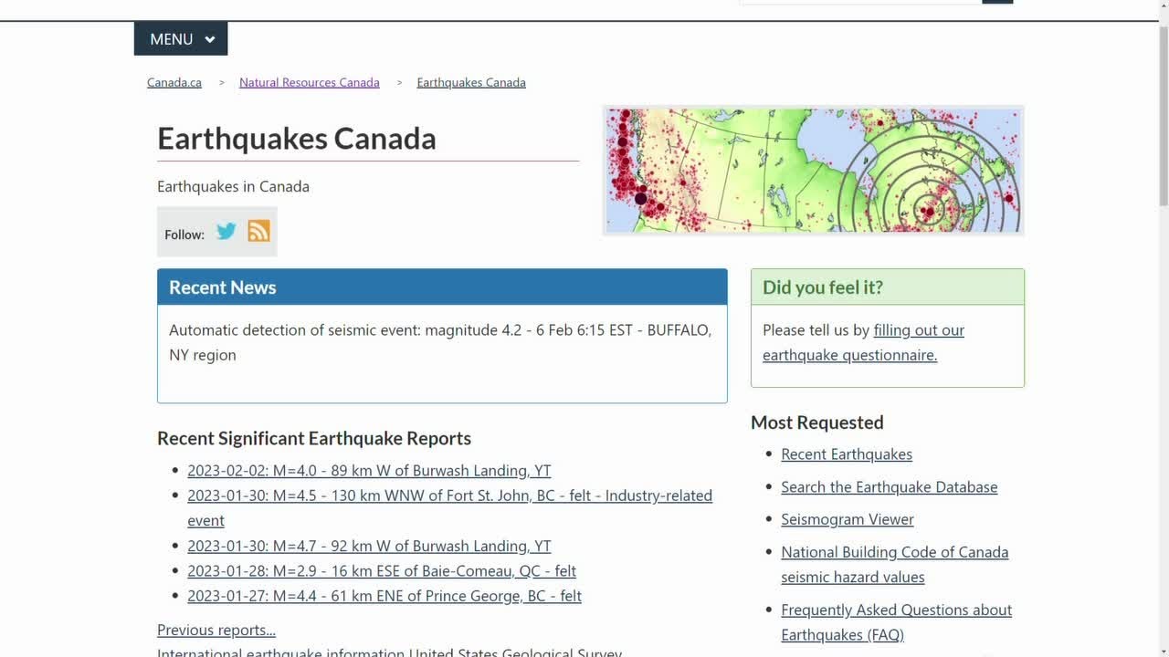 Buffalo 3.8 magnitude earthquake: Western Fresh Yorkers share what they felt thumbnail
