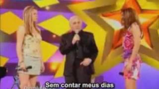 Aznavour, Daughter and Granddaughter singing "Hier Encore"