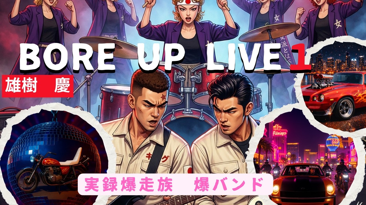 実録爆走族　BORE UP LIVE １