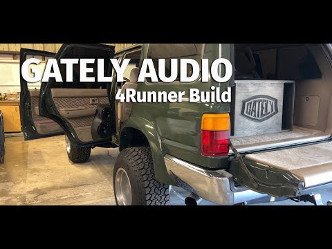 Gately Build - Toyota 4Runner with Sundown XV3 18" Subwoofer