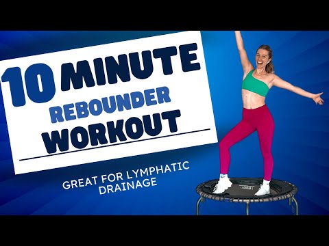 10-Min Lymphatic Drainage Rebounder Workout | Boost Your Flow!