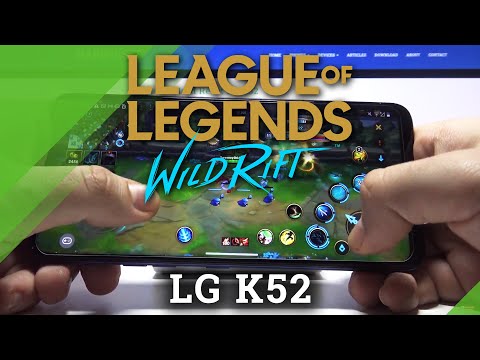 Leauge of Legends: Wild Rift on LG K52 – Gameplay / Performance Test