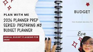 Prepare My 2026 Budget Planner With Me | Annual Budget Setup & Goals
