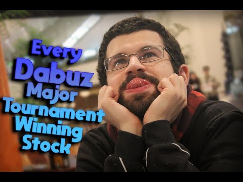 Every Dabuz Major Tournament Winning Stock (Also the pop offs)