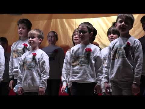 KRALJ MATJAŽ - Karel Destovnik Kajuh, gl. Aljoša Saksida, poje OŠ A. Sirk Križ (Trst)