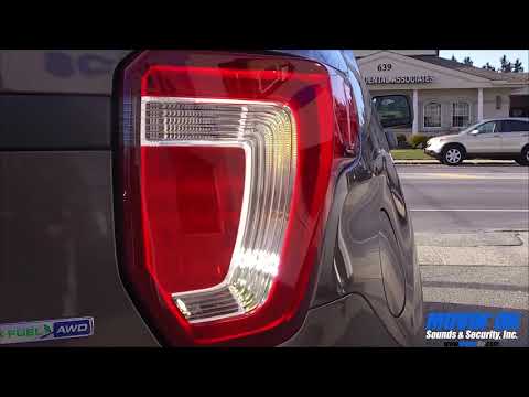 2018 FORD EXPLORER EMERGENCY LIGHTS