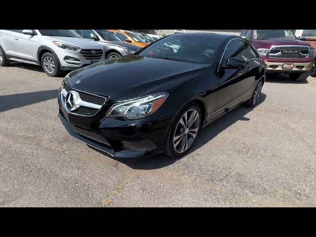 2016 MERCEDES-BENZ E-CLASS COUPE V6, TWIN TURBO, 3.0L E 400 4MATIC COUPE 2D