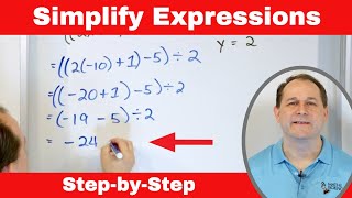 Download the video "Learn to Simplify Expressions w/ Multiple Variables | Step-by-Step"