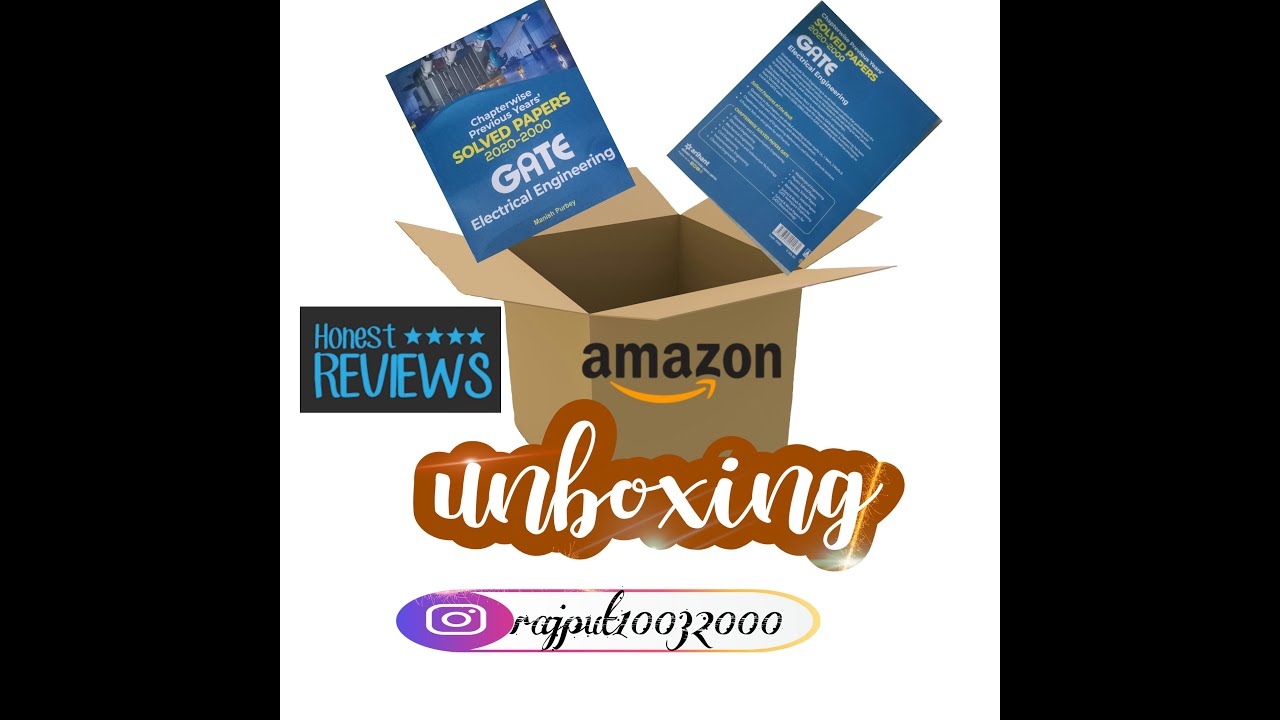 Unboxing and review of GATE ELECTRICAL ENGINEERING Solved Papers