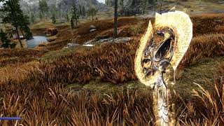 Skyrim Bound Lighting Axe