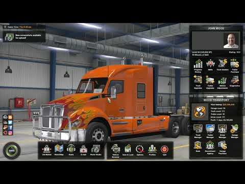 MongoTV_3736 - Mongo Games - American Truck Simulator - Part 820 - Wood Transport