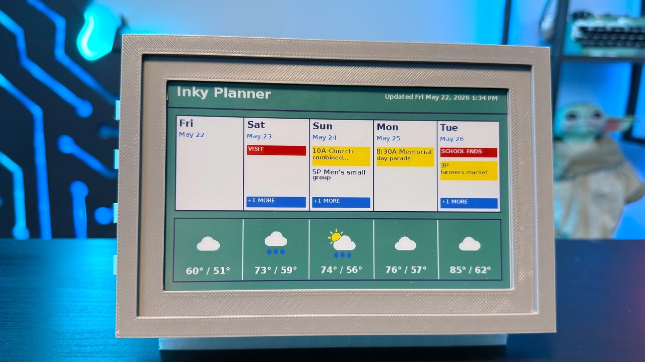 Why I Replaced My Paper Planner With This DIY E-Ink Display