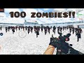 Killing 100 Zombies without dying | Special Forces Group 2 Gameplay