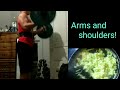14 Year Old Bodybuilder Bicep And Shoulder Workout