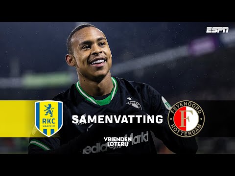 HOOFDROL PAIXAO in SPECTACULAIR DUEL in Waalwijk🔥  | Samenvatting RKC Waalwijk - Feyenoord