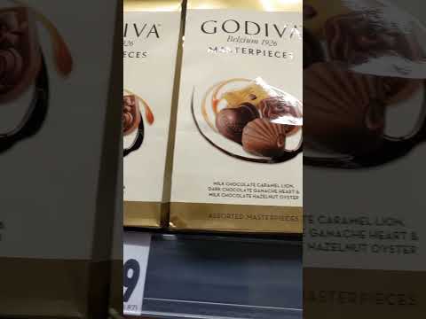 Godiva masterpieces 🤩🍫#food #sweet #chocolate #shorts #video