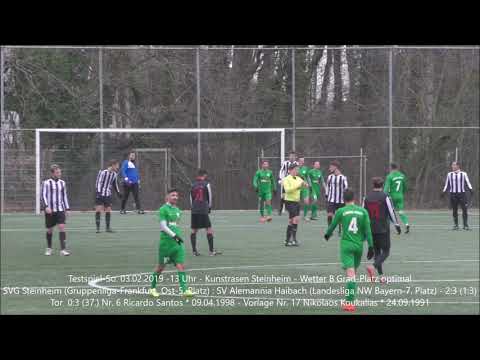 SVG Steinheim  SV Alemannia  Haibach Zusammenfassung So 3 2 2019
