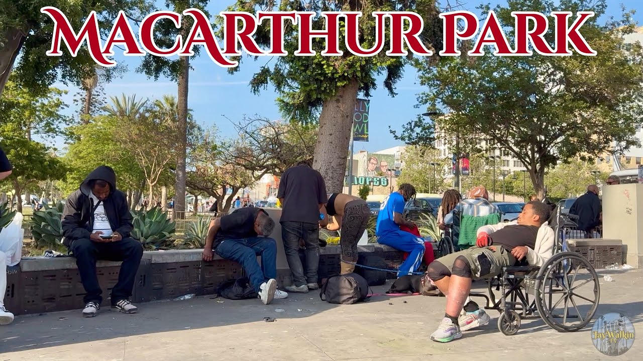 $10 Million Bust 💊💉• DEA/LAPD Raid MacArthur Park | Los Angeles, California 🇺🇸 [4K]
