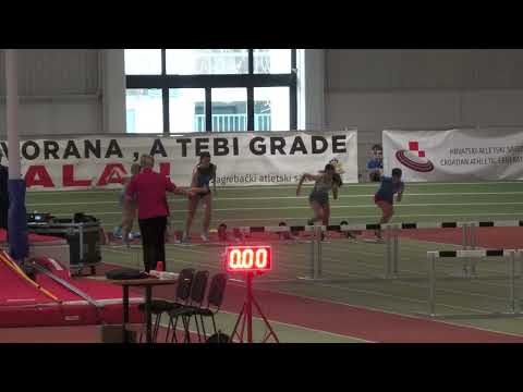 60m prepone [Ž], 2 skupine - Dvoranski kadetski miting Dinamo Zrinjevac 2024