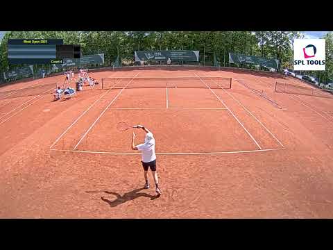 Court 4_25.5.2021_Memoriál Jaroslava Tačnera - Most Open 2021 - ITF Mens 25 000$