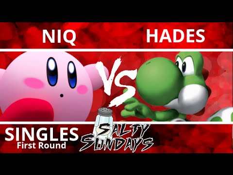 Salty Sunday 41 - NiQ (Kirby) VS Hades (Yoshi) - Project M Singles