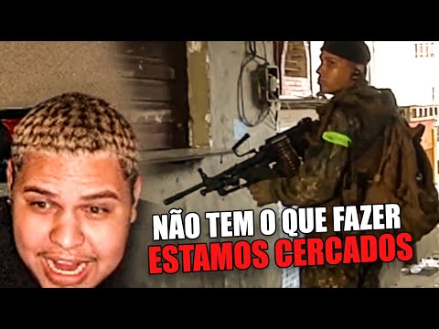JMDECK REAGINDO: TRAFIC4NT3S CERCAM POLICIAS DO BOPE E ABREM TIR0S - foi muita bala