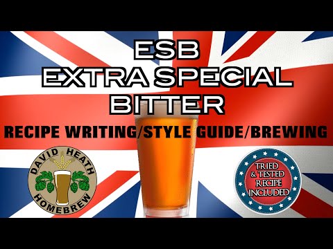 ESB Beer Brewing 🍺 Recipe Writing & Style Guide 🇬🇧