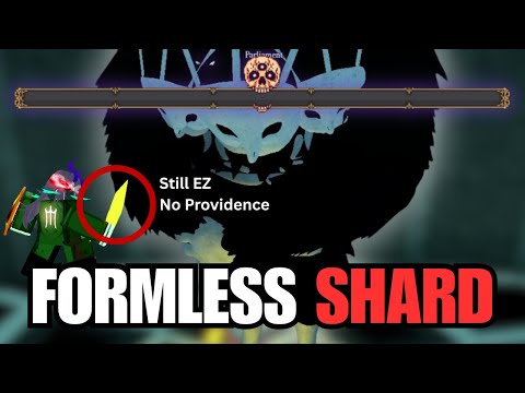 Gaunt Man Trial with ONLY FORMLESS SHARD (NO PROVIDENCE THORNS) | Deepwoken