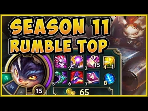 WTF RIOT!? THIS OMNIVAMP SEASON 11 RUMBLE DOES WAY TOO MUCH DAMAGE! WTF IS THIS HEALING TOO!?